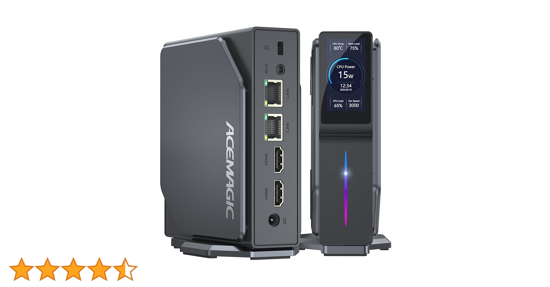 Amazon.co.jp: ミニpc N97 mini pc 動作軽い最大3.6GHz 小型pc 16GB